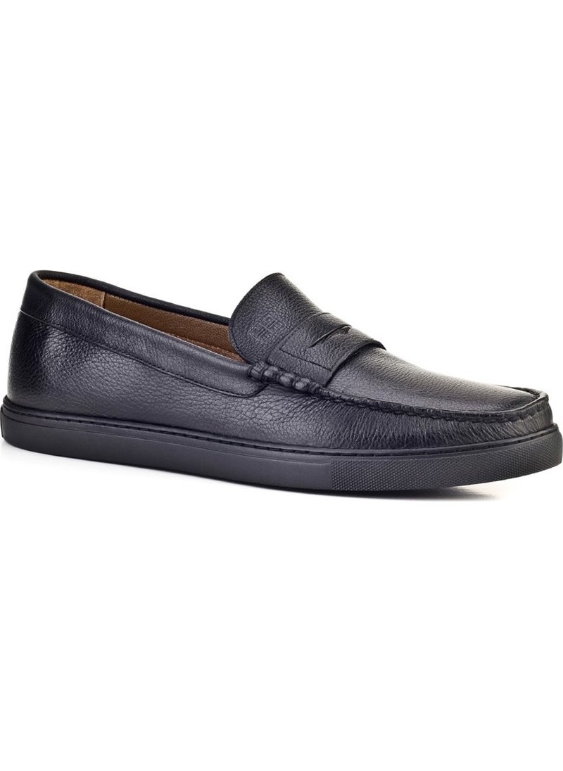 Men's Loafer Casual Shoes 393M840 Black