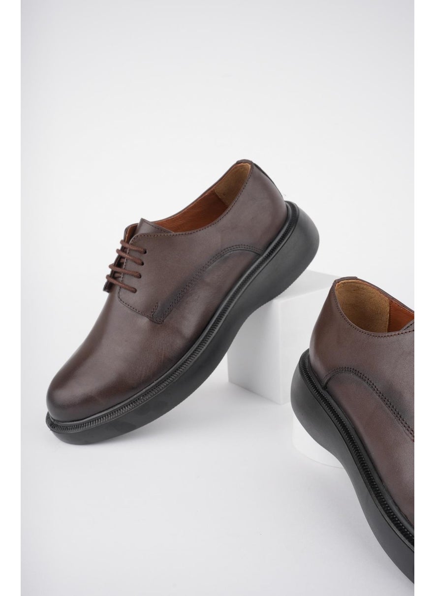Smith Guaranteed Daily Classic Leather Casual Comfortable Orthopedic Thick Sole Men's Shoes