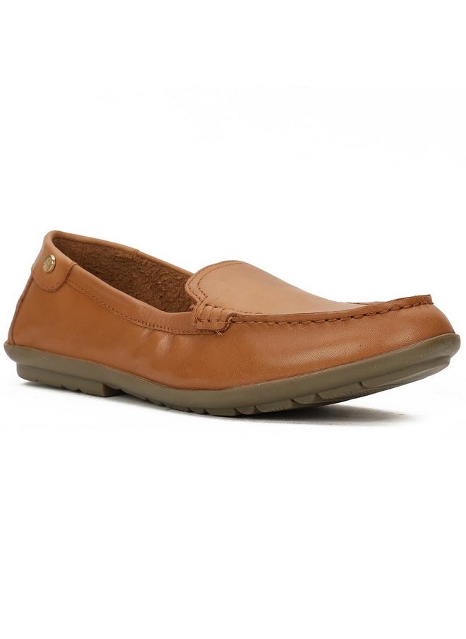 Hush Puppies Women's Nora MOCC Loafers (5543106_TAN_6 UK)