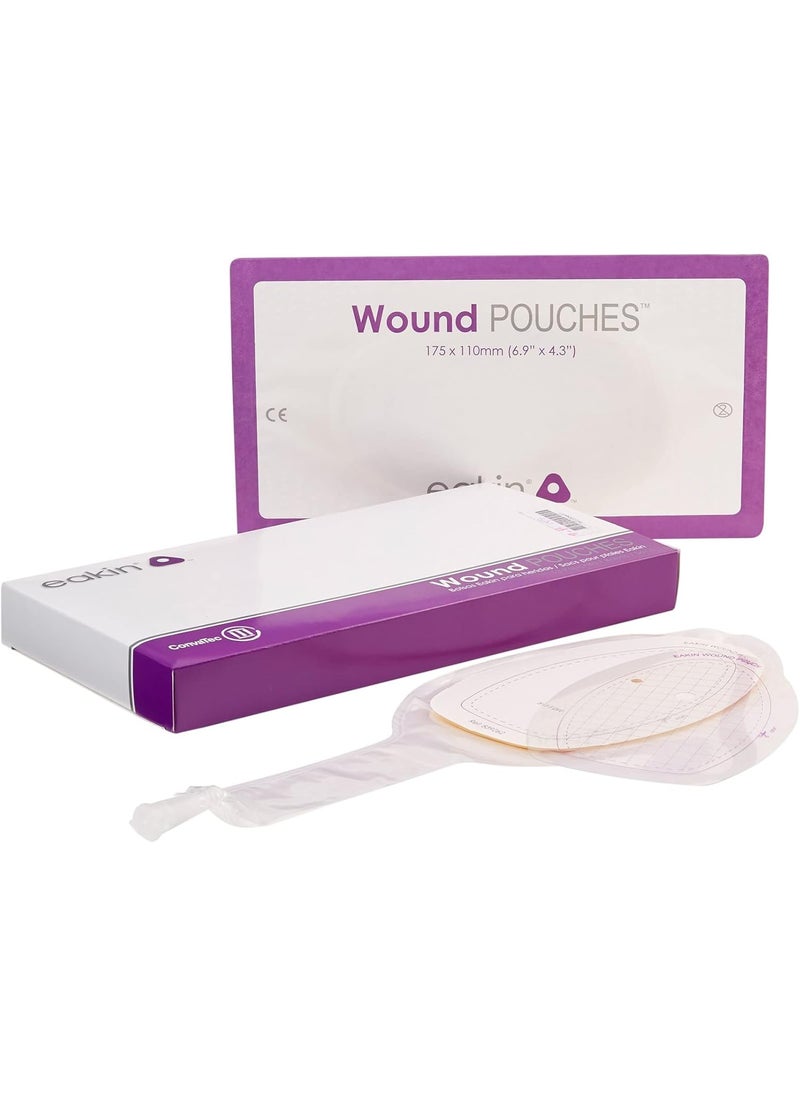 ConvaTec Eakin Fistula Wound Pouch with New Tap Closure 6.9