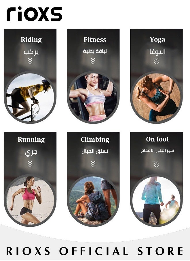 Running Arm Band Bag Phone Holder Arm Bands for Men Women Fits All Kinds of Mobile Phones Use it for Running, Walking, Hiking & Biking
