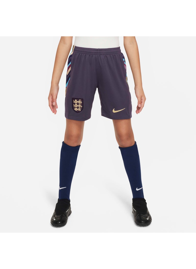 Kids' England 2024 Stadium Away Dri-FIT Football Replica Shorts