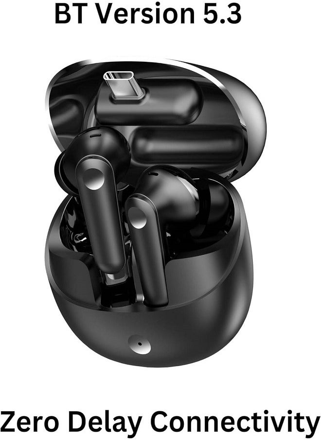 G-Tab X11 Earbuds with 2 Types of Connection Support Gaming Earphone/Zero Delay Connectivity