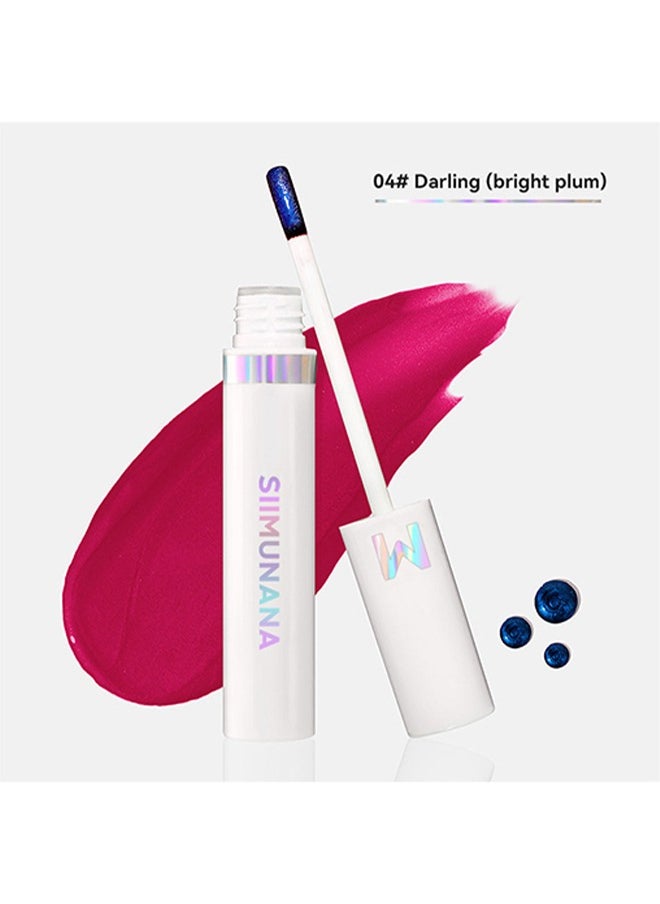 Wonder Blading Lip Stain Masque—Lip Stain Peel Off Masque, Long Lasting, Waterproof and Transfer Proof Pink Lip Tint, Matte Finish Peel Off Lip Stain 4ml, Whimsical (Warm Rose)