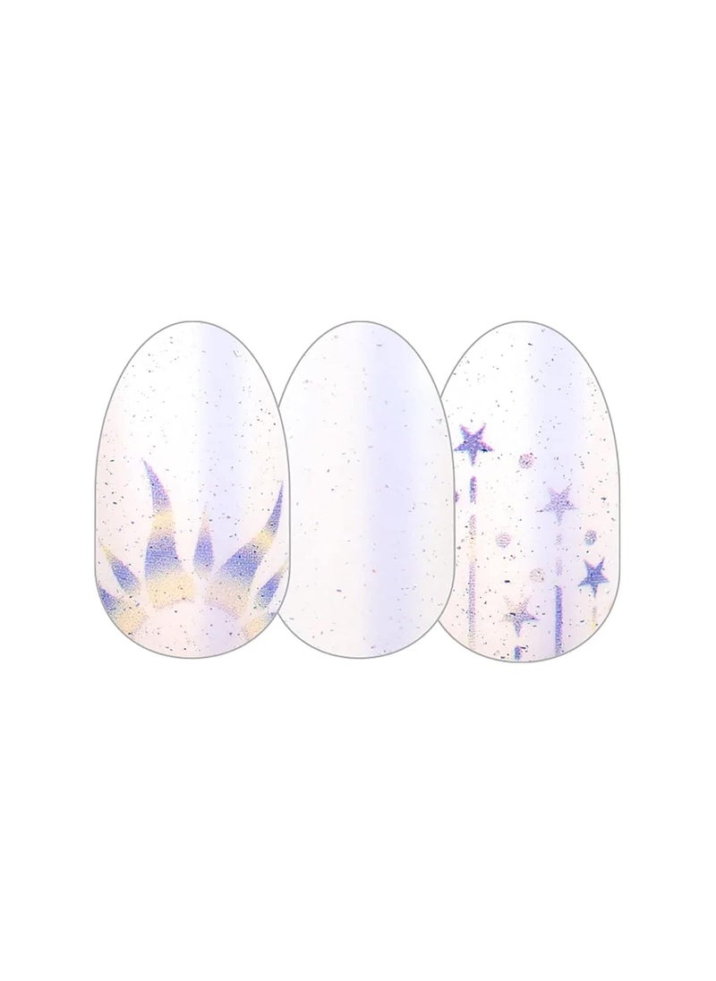 Color Street: Into the Cosmos (white w. violet sun & stars)