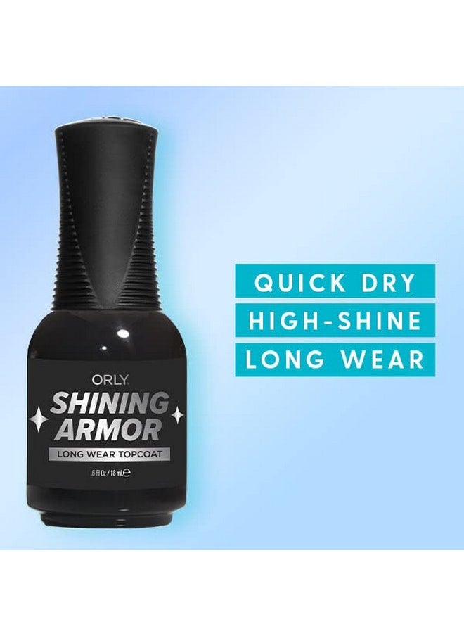 Orly Shining Armor | Longwear Fast Dry Top Coat | 0.6fl oz