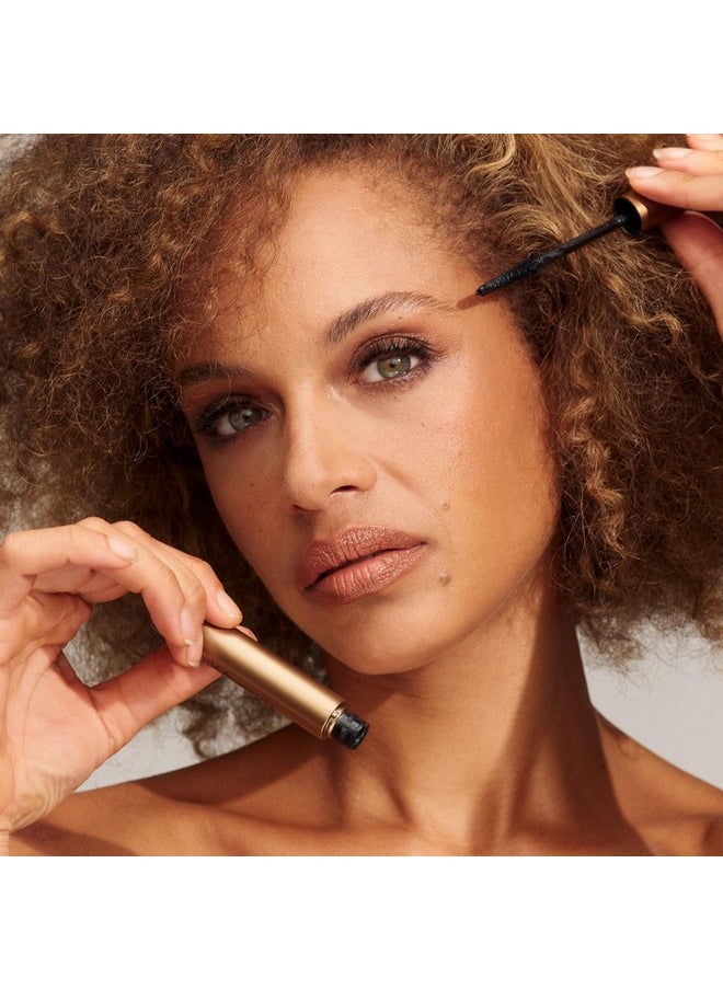 INIKA Organic Long Lash Mascara - Vegan, Non-Toxic Mascara for Volume and Length, Enriched with Essential Fatty Acids, Magnolia Bark Extract & Vitamin E, Cruelty-Free, Black