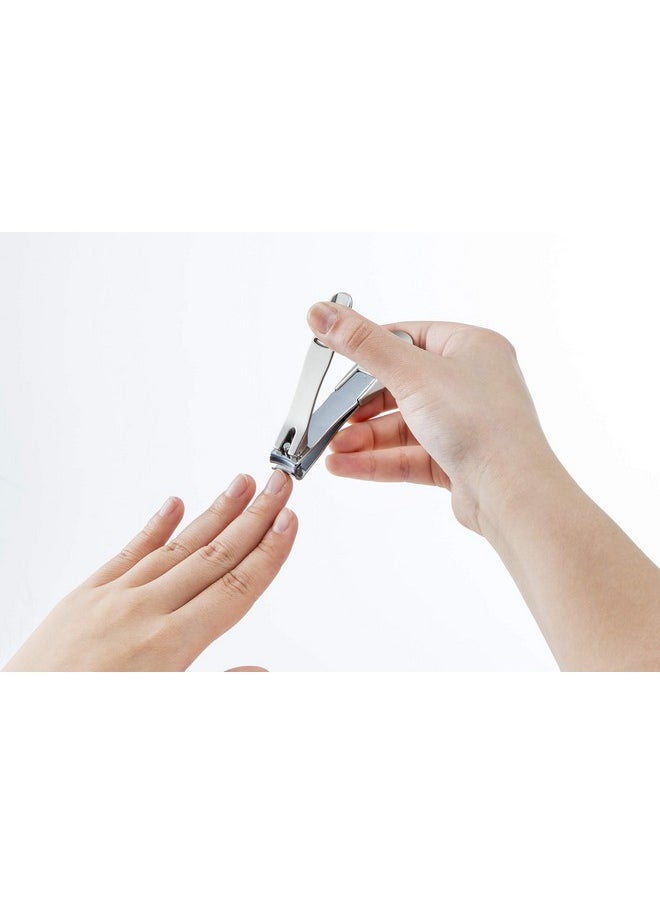 Green Bell - Takumi No Waza - Stainless Steel Nail Clipper (G-1205) - Built-in Nail File - Made in Japan