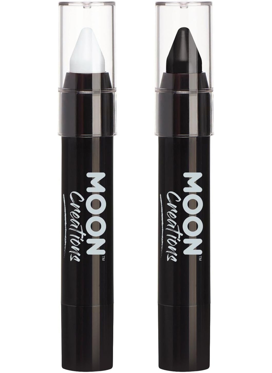 Face Paint Stick / Body Crayon Monochrome Set makeup for the Face & Body by Moon Creations - 0.12oz