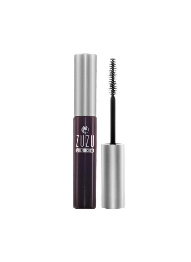 ZUZU LUXE Luxe Mascara (Espresso), Water resistant, Natural, Paraben Free, Vegan, Gluten-free, Cruelty-free, Non GMO, Adds lush volume to lashes, Vitamin Enriched formula conditions lashes, 0.25 oz.