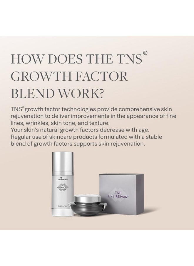 SkinMedica TNS Eye Repair - Our Age-Defying, Under Eye Cream to Say Goodbye to the Appearance of Dark Circles and Puffiness, 0.5 Oz
