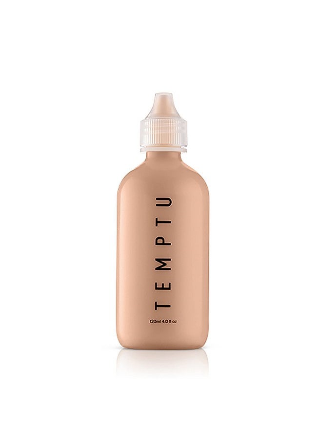 TEMPTU S/B Silicone-Based Airbrush Foundation: Professional Long-Wear Liquid Makeup, Sheer To Full Coverage For A Hydrated, Healthy-Looking Glow & Luminous, Dewy Finish On All Skin Types, 003 Ivory, 4 Fl Oz
