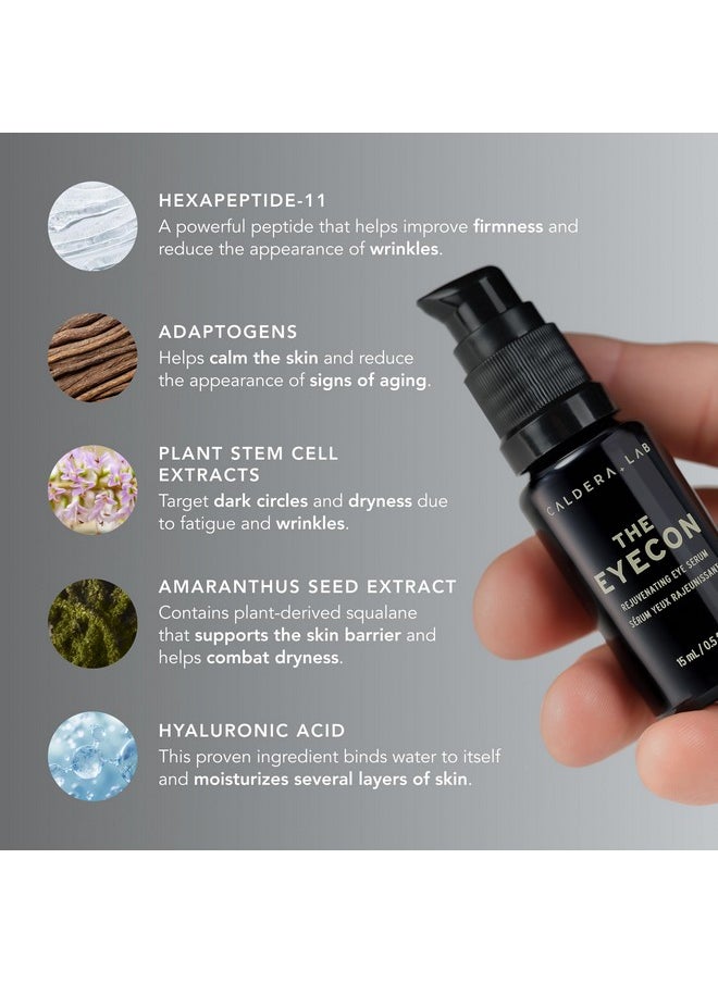 Caldera + Lab The Eyecon | Men’s Eye Serum formulated for fine lines, dark circles and puffiness.