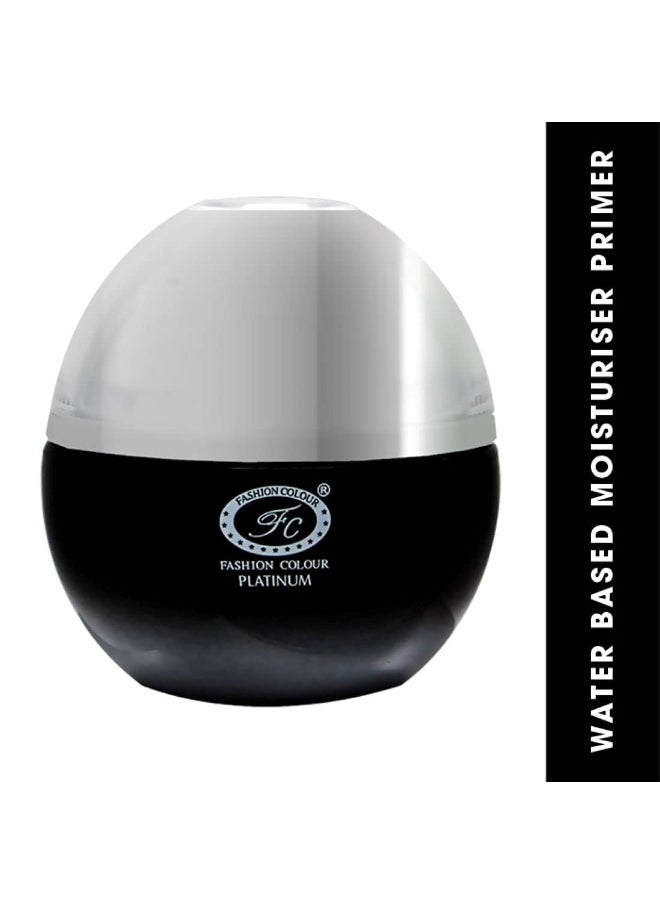 Platinum Water-based Moisturizer Primer Lightweight Non-Greasy Glow Enhancer For Men & Women 45g