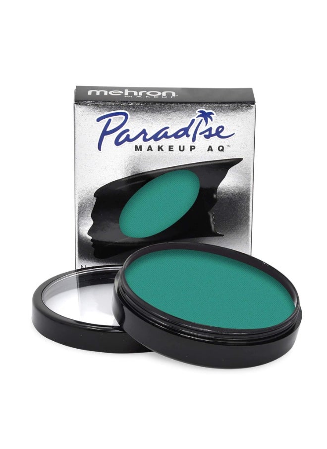 Mehron Makeup Paradise Makeup AQ Pro Size | Stage & Screen, Face & Body Painting, Special FX, Beauty, Cosplay, and Halloween | Water Activated Face Paint & Body Paint 1.4 oz (40 g) (Deep Sea)