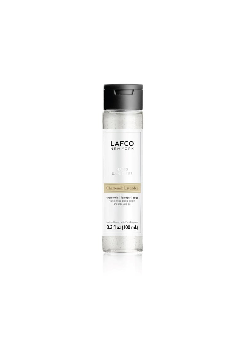 LAFCO New York Hand Sanitizer, Chamomile Lavender - 3.3 fl oz - Purifies & Hydrates - Cruelty Free