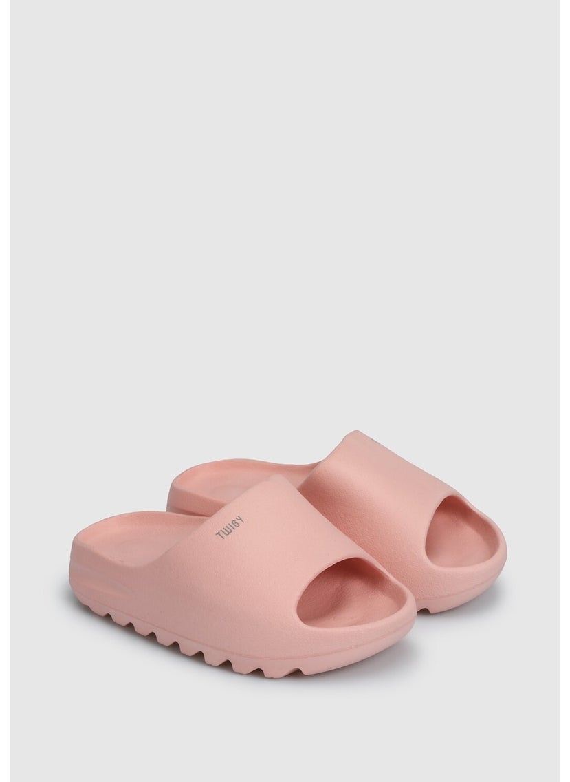 Pink Girl's Beach Slippers