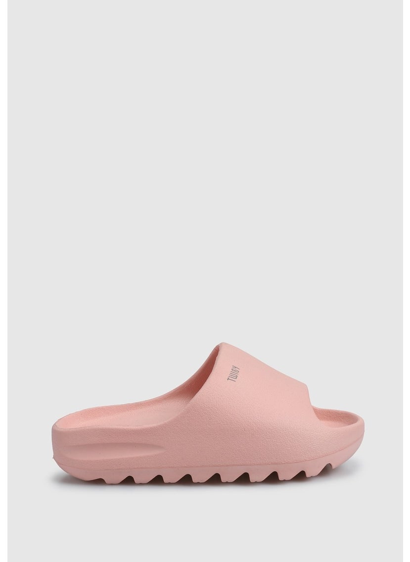 Pink Girl's Beach Slippers