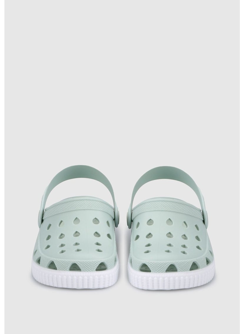 Mint Boy's Flat Sandals