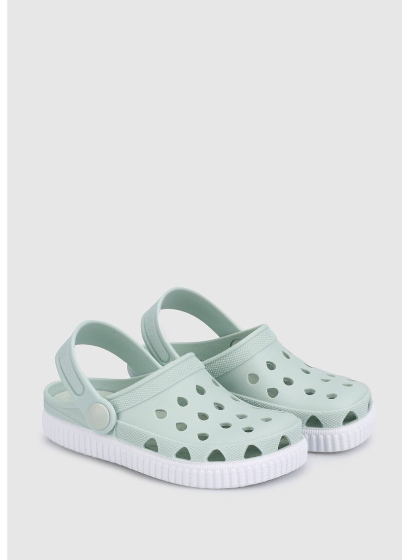 Mint Boy's Flat Sandals