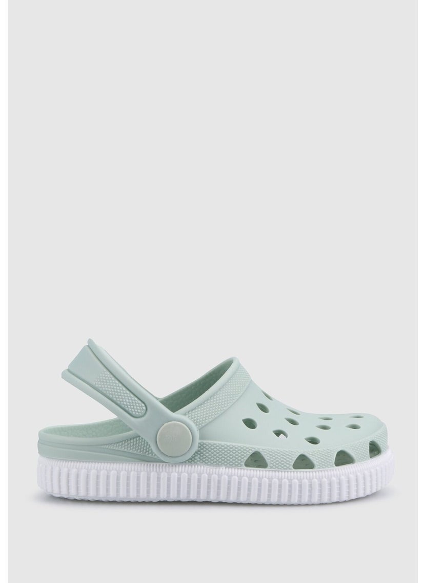 Mint Boy's Flat Sandals