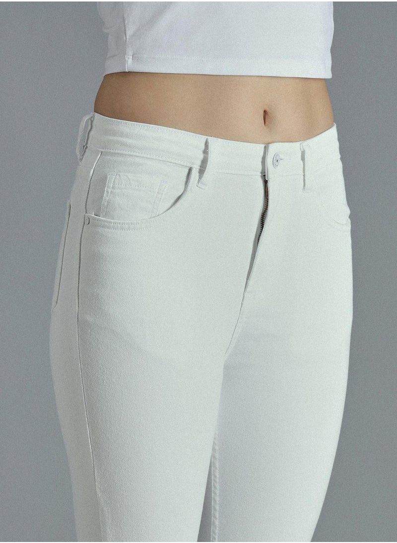 Women White Jeans