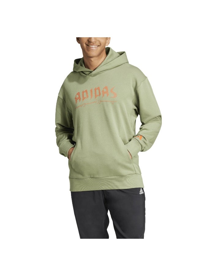 Adidas U Ksa Hd Green Training Sweatshirts For Unisex Xs
