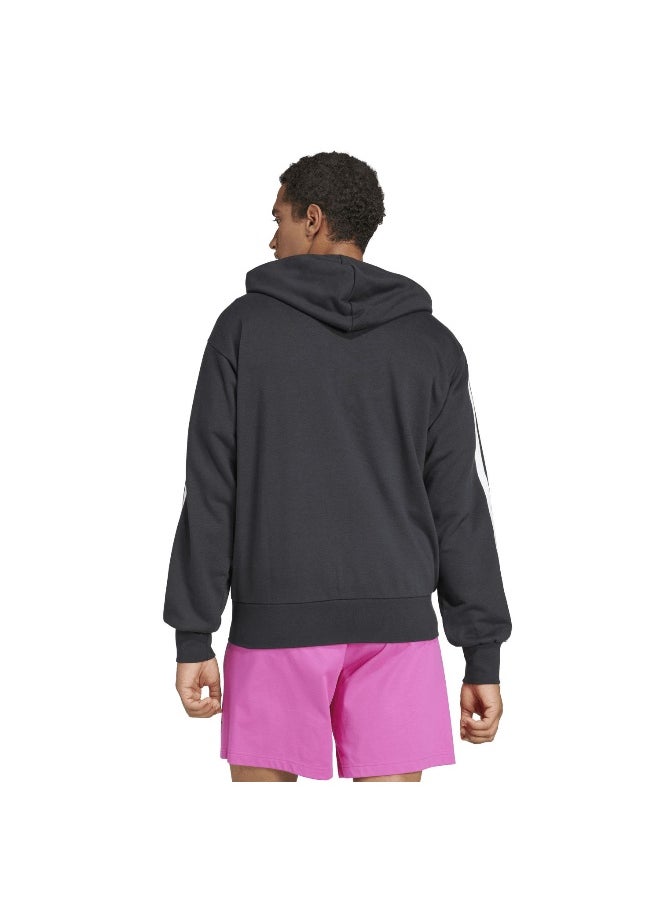 adidas essentials three stripes french terry fullzip men hooded track top