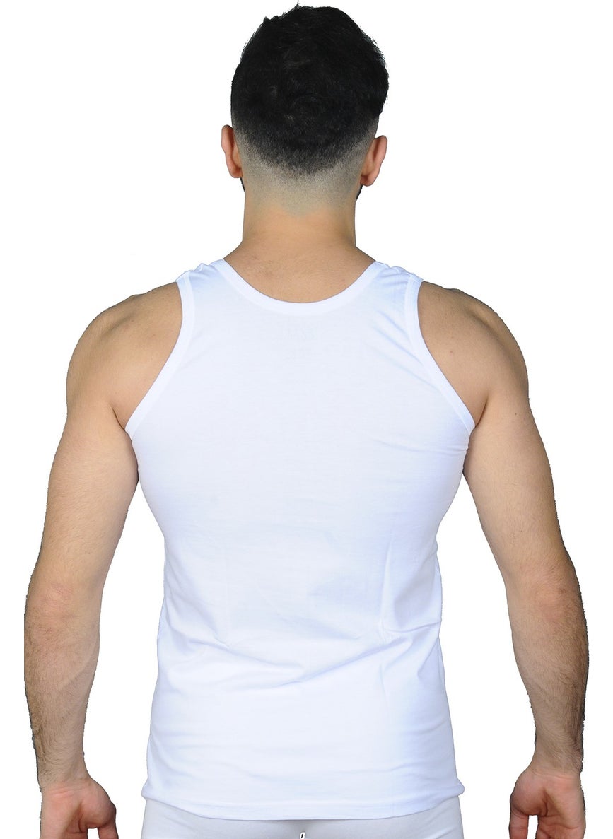 Passion Elite Men's Combed Cotton Undershirt 6-Piece