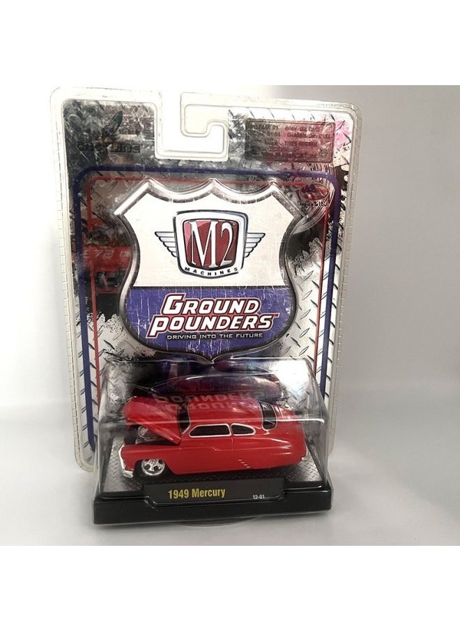 1:64M2 Car Model Volkswagen Van Ford Chevrolet Truck Alloy Car Model Collection Ornaments-Color:18