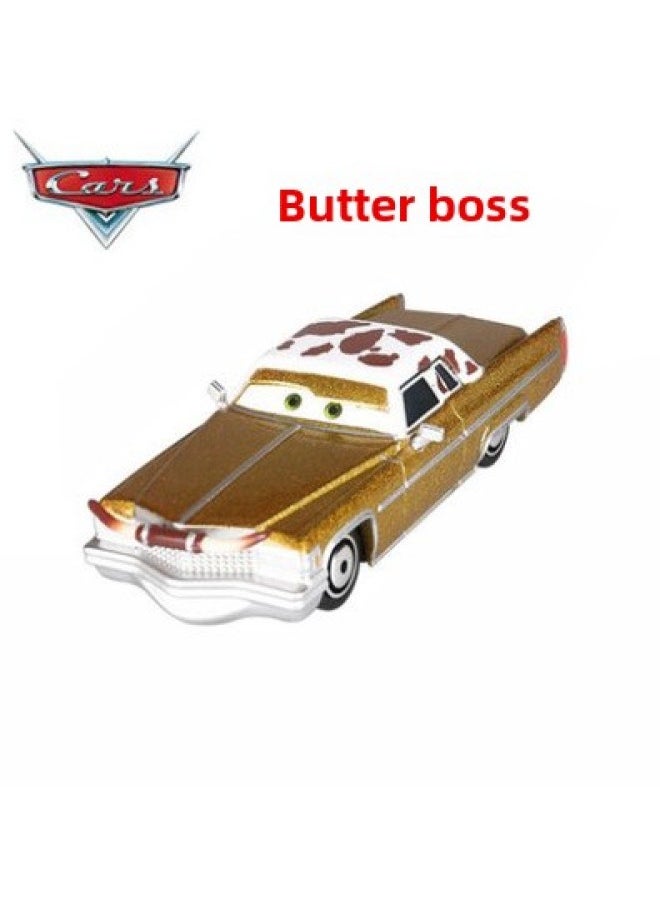 Racing Car Story 3 Black Storm Jackson Cool Sister Old Mo Cool Sister Carl Crazy Maisi Alloy Model-Color:Oil Boss