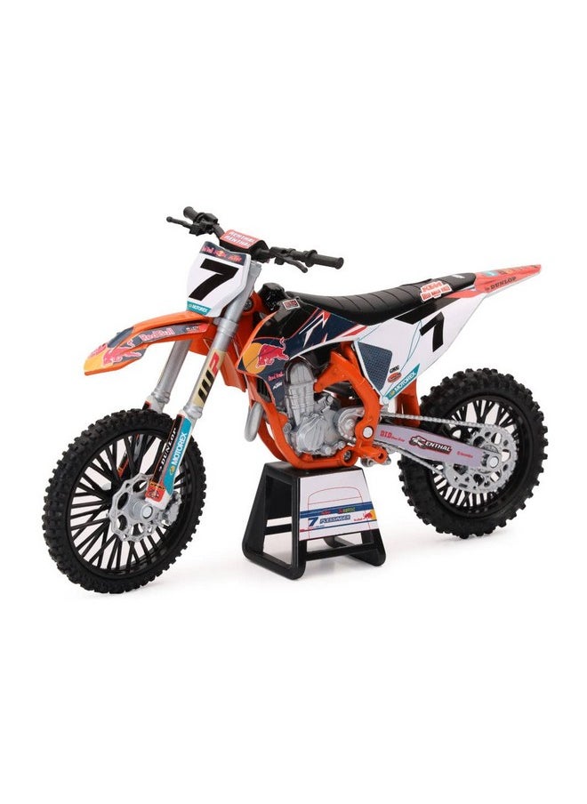 New-Ray Motorcycles 1:12 Compatible with KTM 450 SX-F Red Bull KTM #7 Aaron Plessinger 58363