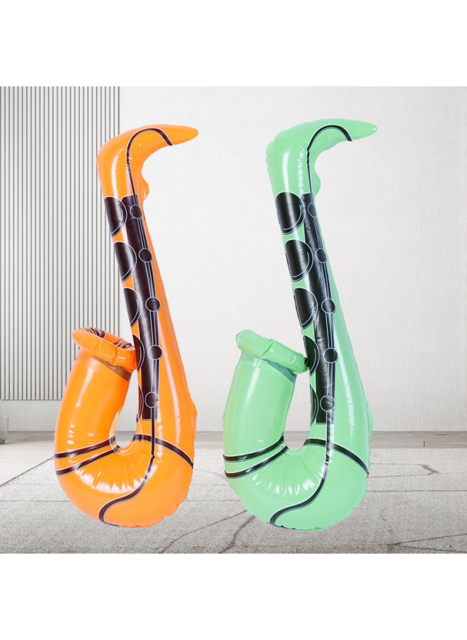 Inflatable Guitar Sass Speakers And Toys Inflatable Musical Instruments Inflatable Toy Musical Instruments-Specifications:Guitar 60cm (green)