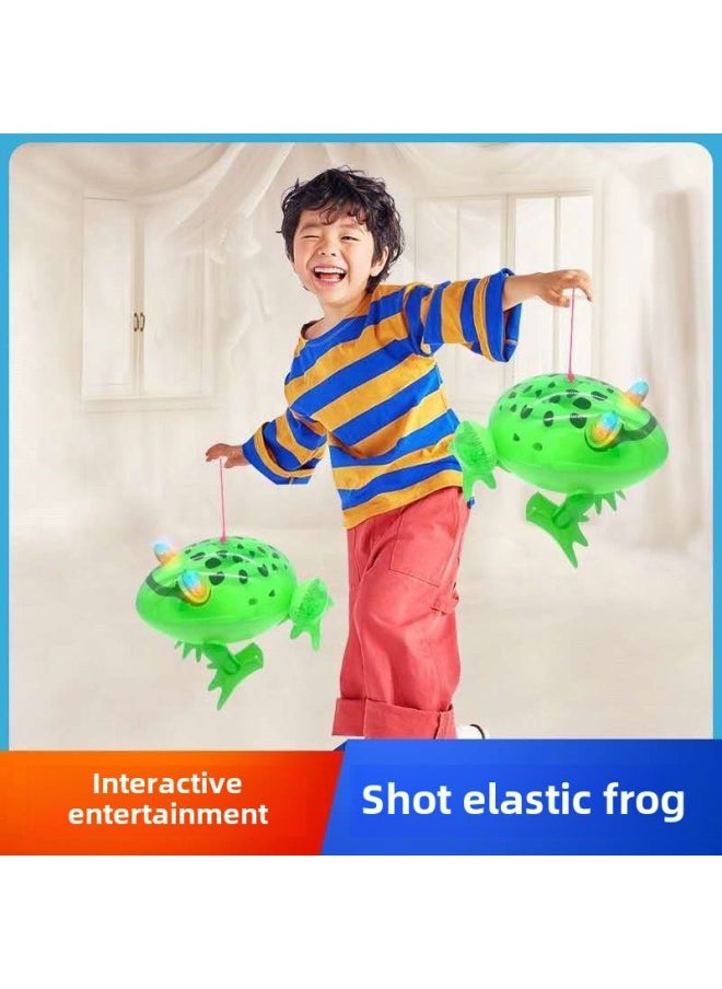 Net Red Frog Balloon Inflatable Frog Luminous Toad Frog Cub Inflatable Toy Small Frog Inflatable Wholesale-Color:PVC Special Glue