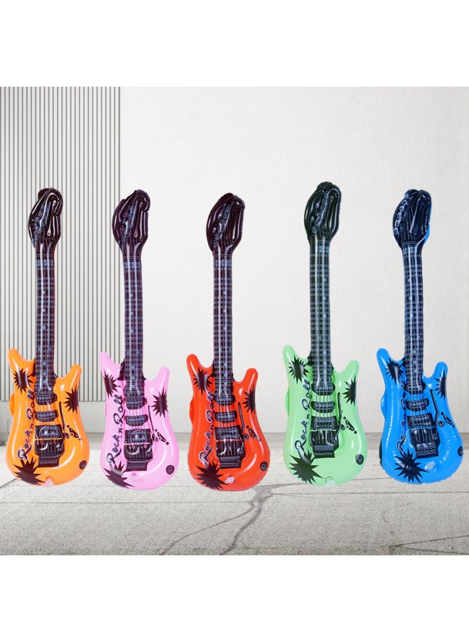 Inflatable Guitar Sass Speakers And Toys Inflatable Musical Instruments Inflatable Toy Musical Instruments-Specifications:Sas (yellow)