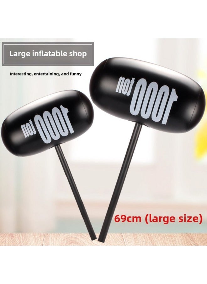 Large Pvc Inflatable Toy Cartoon Thousand Tons Of Hammer Mace Meteor Hammer Meteor Hammer Pumping Meteor Hammer Stall Night Market Wholesale-Color:Large Thousand Ton Hammer