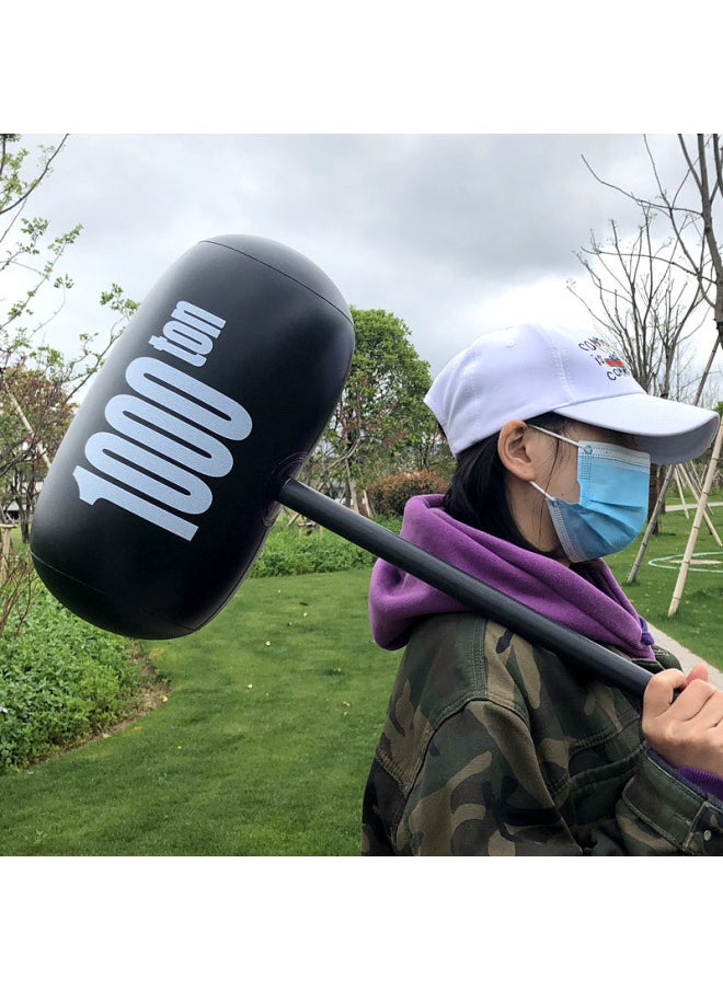 Large Pvc Inflatable Toy Cartoon Thousand Tons Of Hammer Mace Meteor Hammer Meteor Hammer Pumping Meteor Hammer Stall Night Market Wholesale-Color:Large Thousand Ton Hammer
