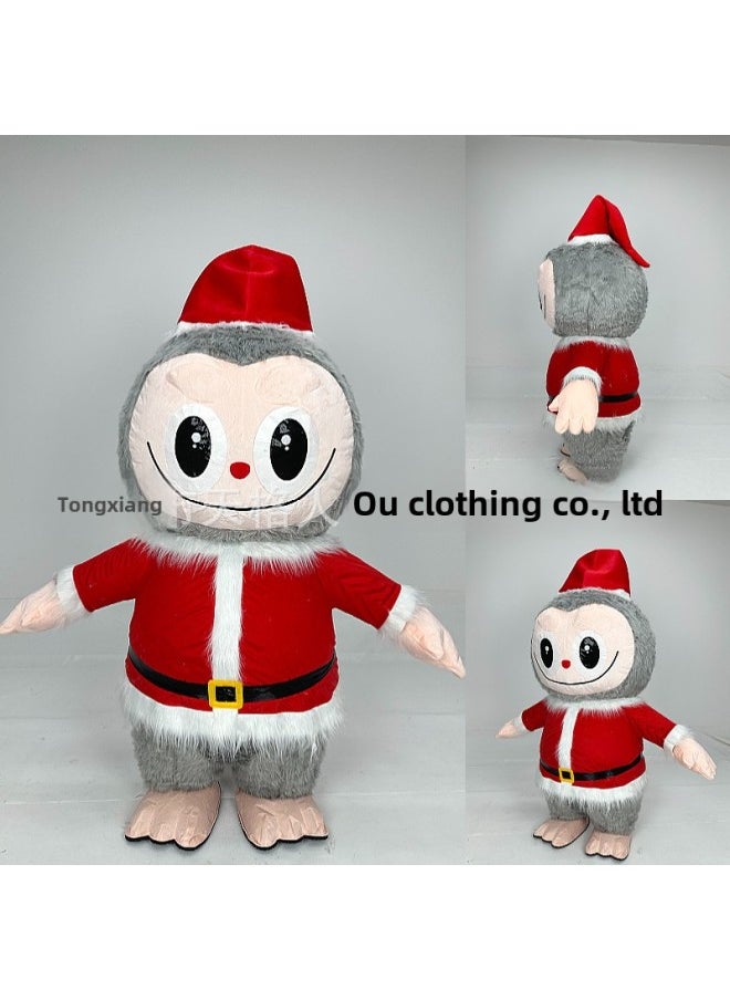 POPMART Bubble Mart LABUBU Inflatable Doll Clothing Doll Pack Mascot Costume-Color:Labubu Wears Clothes (labubu Not Included)-Specifications:2m