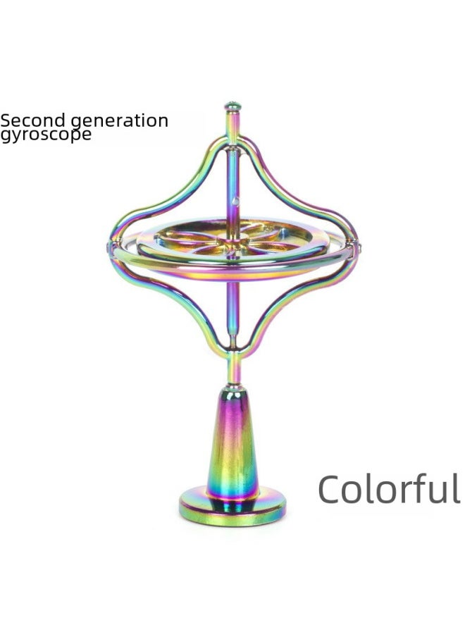 Toy/top/spinning Top Cute Colorful Cartoon Design Spinning Top Sound Effects-Color:Generation Rose Gold