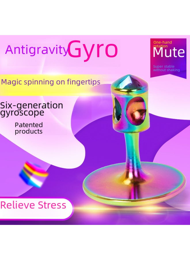 Toy/top/spinning Top Cute Colorful Cartoon Design Spinning Top Sound Effects-Color:Generation Rose Gold