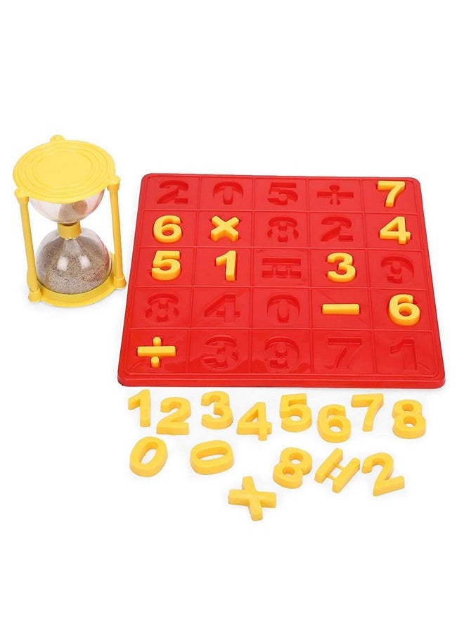 Negi Match It Number Made of Plastic,Multicolor