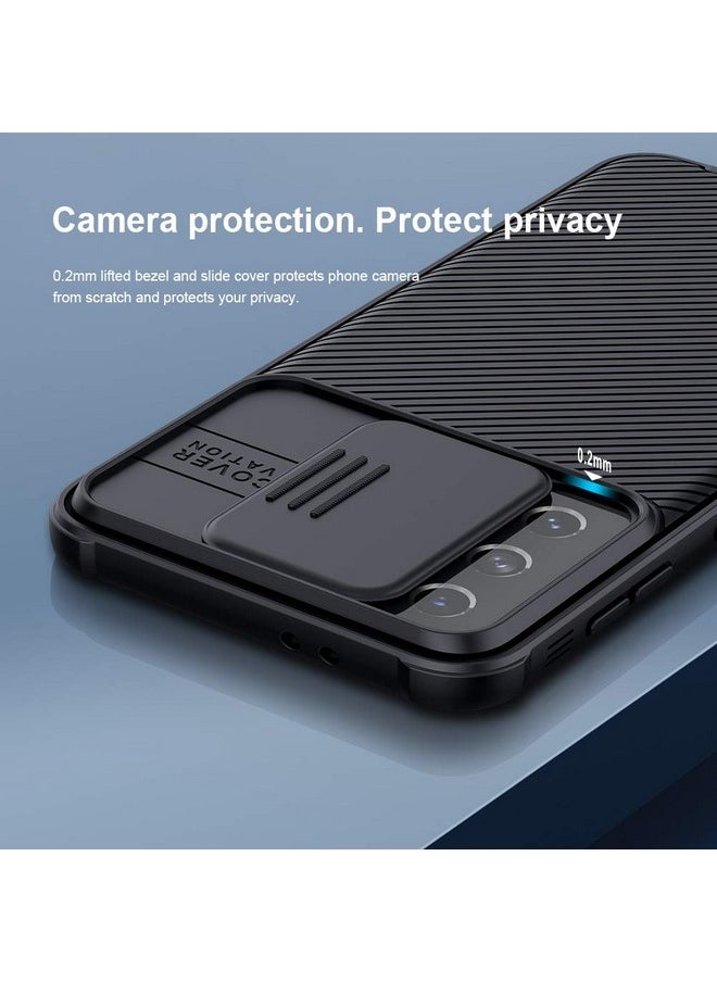 Nillkin Samsung Galaxy S21 Case, CamShield Pro Series Case with Slide Camera Cover, Slim Stylish Protective Case for Samsung Galaxy S21 - Black