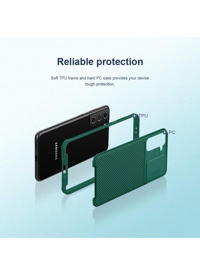 Nillkin Samsung Galaxy S21 Case, CamShield Pro Series Case with Slide Camera Cover, Slim Stylish Protective Case for Samsung Galaxy S21 - Black