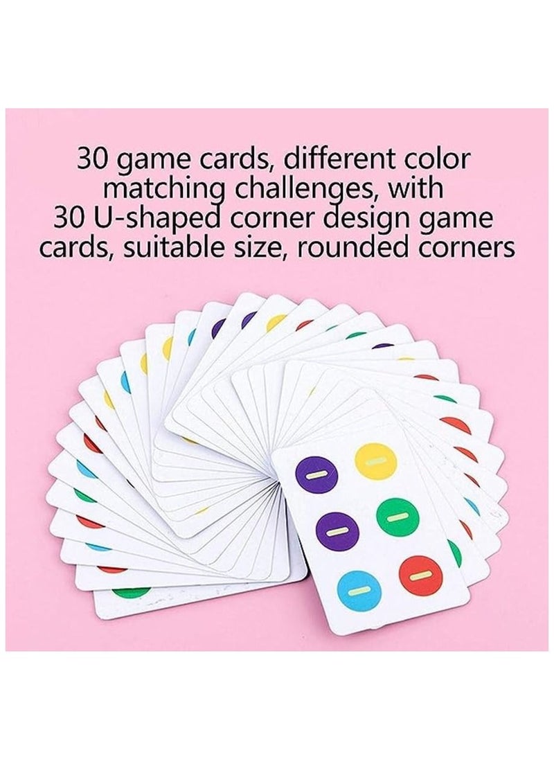 Wooden Clothes Lacing Toys,Sewing Button Card Game,Wooden Toys for Enhance Color Perception, Hands-on Ability, Preschool Early Development Educational Toy Kids Age 3-5 Years