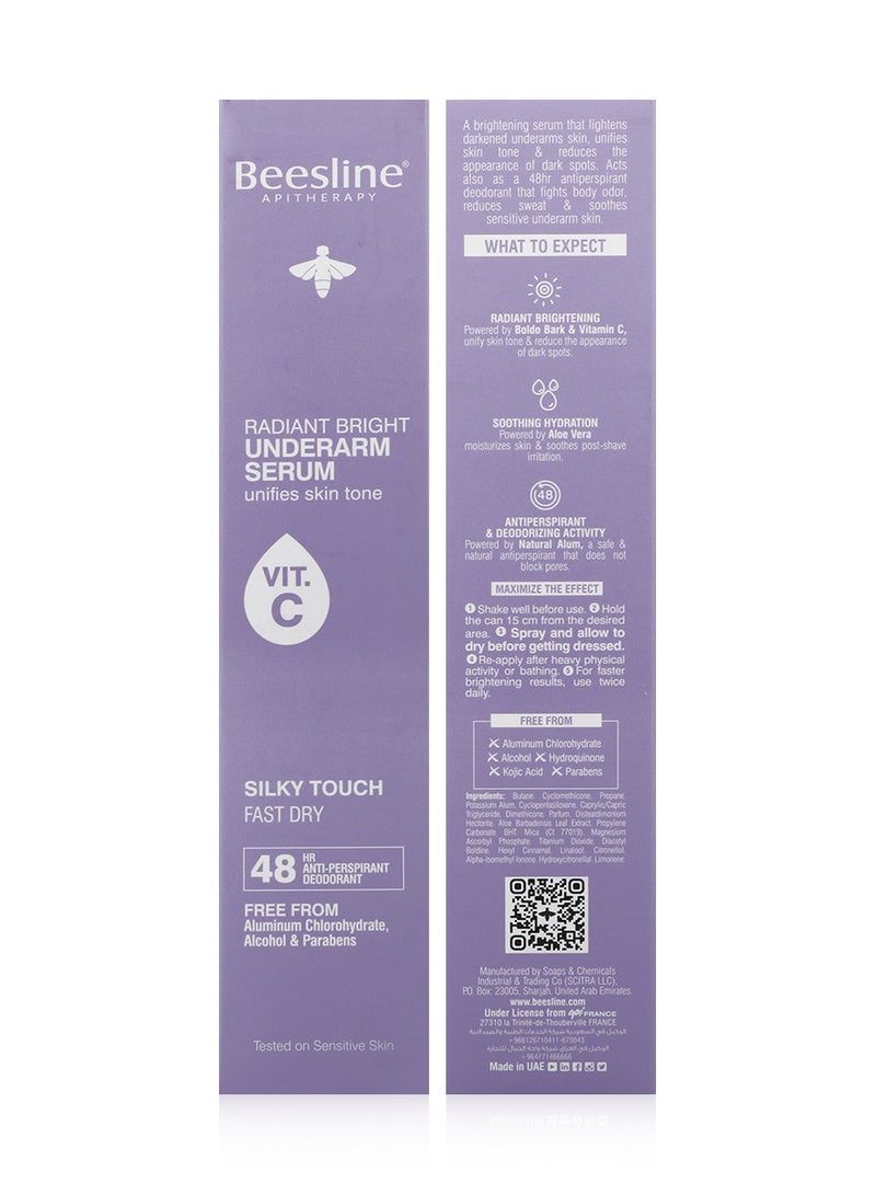Radiant Bright Underarm Silky Touch Serum 150ml