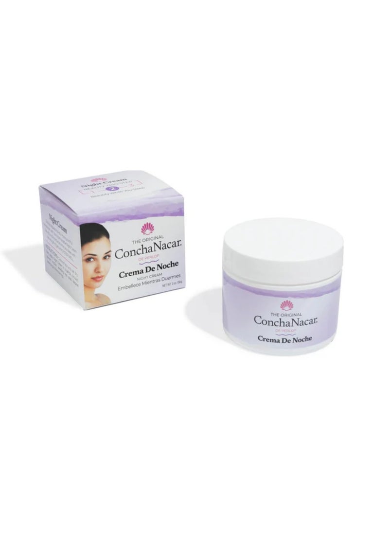 Concha Nacar Crema De Noche No.2, Night Cream 2 oz