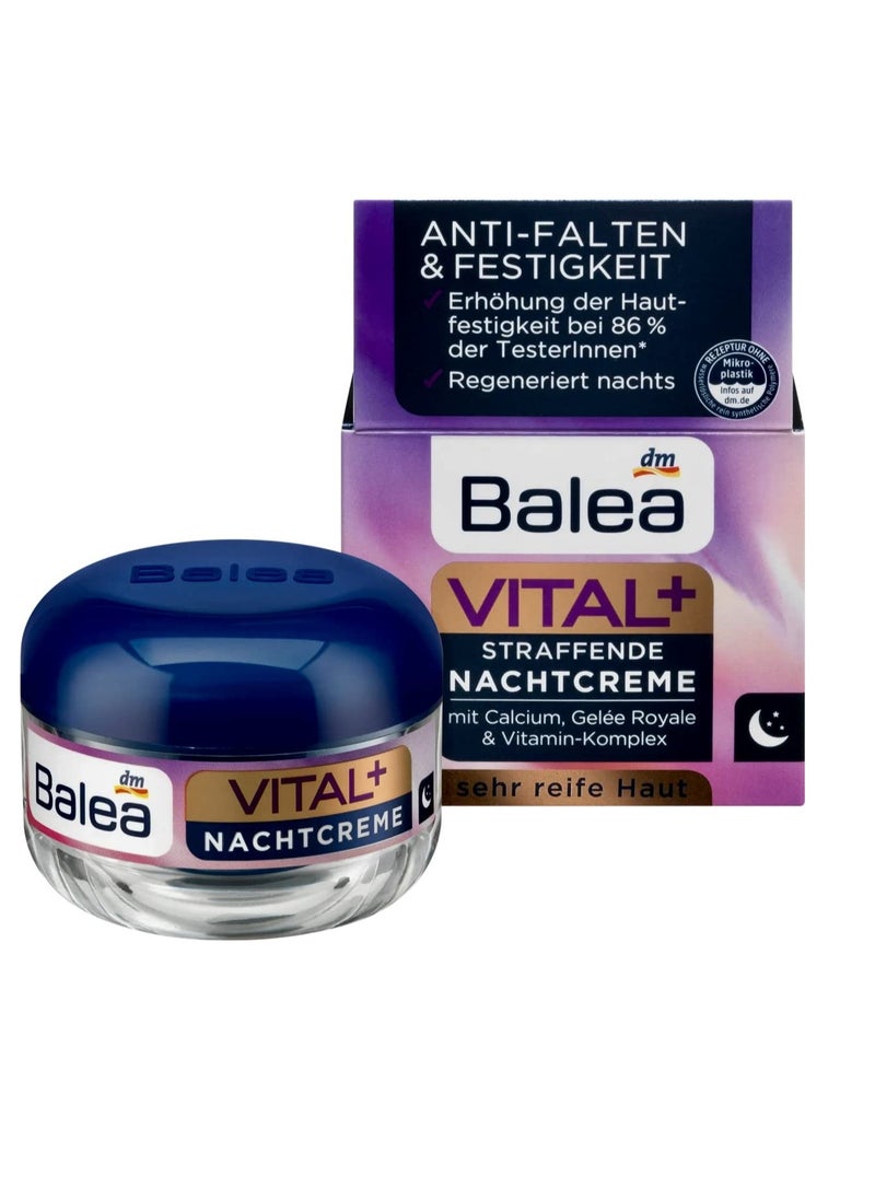 Balea VITAL + Intensive Facial Night Cream, 50 ml - German product