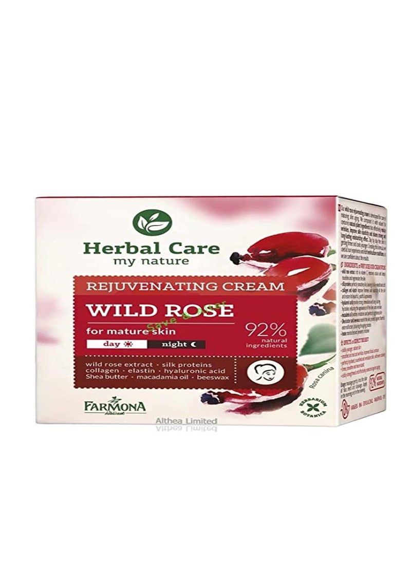 Herbal Care My Nature Rejuvenating Wild Rose Face Cream 50ml