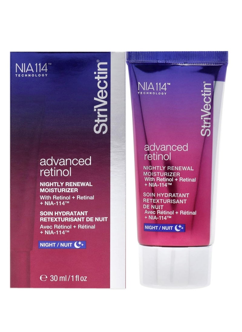 StriVectin Advanced Retinol Intensive Night Moisturizer, 1 Fl Oz