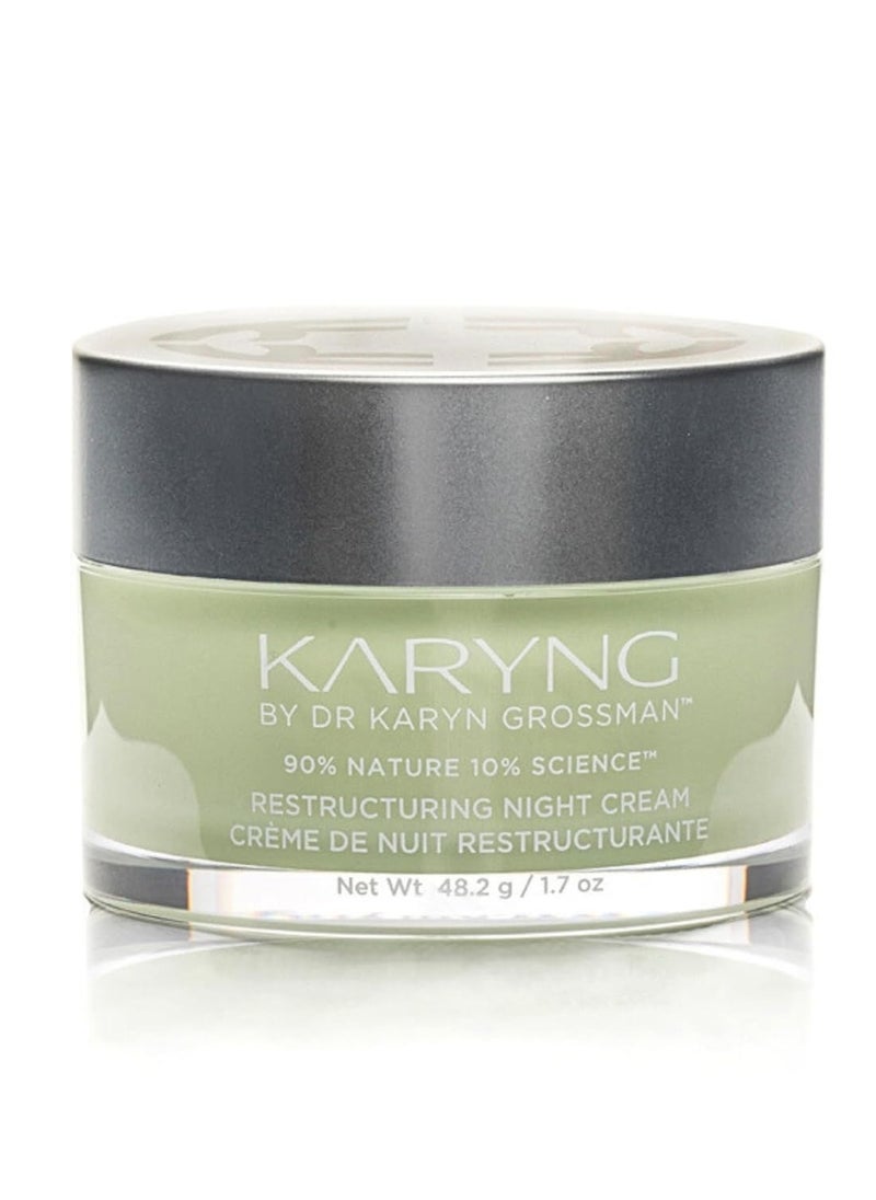 KARYNG Restructuring Night Cream, Overnight Cream Face Moisturizer, Firming Anti Aging Face Cream, Hydrating and Firming Overnight Cream for Face, 1.7oz